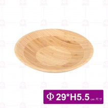 【菊川本味】圓形竹果盤 Φ29xH5.5cm/M133-29