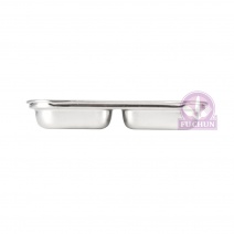【A-OK】#304韓式小菜碟-雙格 15.6*8.6*H2.3cm