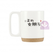 【大同磁器】GR0012 溫馨馬克杯-女朋友 Φ7.9*H10cm/3