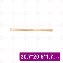 【菊川本味】凹面木PIZZA板(無漆)-圓 30.7x20.5xH1.7c