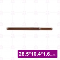 【菊川本味】右偏把手相思木盤-長方 28.5x10.4xH1.6cm