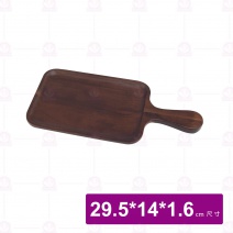 【菊川本味】把手相思木盤-可疊長方 29.5x14xH1.6cm/J