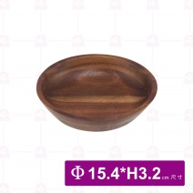 【菊川本味】相思木盤-深圓 Φ15.4xH3.2cm/M806-15