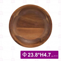 【菊川本味】相思木盤-深圓 Φ23.8xH4.7cm/M806-23