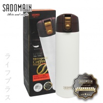 【仙德曼 SADOMAIN】316極度輕薄彈跳杯500ml-白