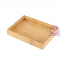 【菊川本味】卡榫可疊式竹盤-長型 22x16xH4cm