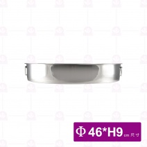 白鐵飯鍋 尺5 Φ46xH9cm