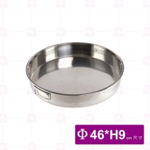 白鐵飯鍋 尺5 Φ46xH9cm