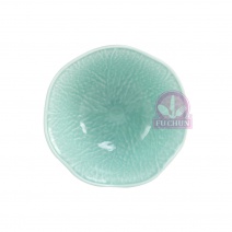 【大同磁器】FA0007綠荷葉碗- 4.5吋 (16入/箱)