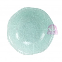 【大同磁器】FA0008 綠荷葉湯碗 - 9.5吋 (24入/箱)