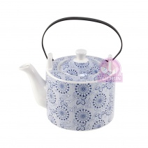 【大同磁器】CZE0004 花朵茶壺 800cc