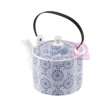 【大同磁器】CZE0004 花朵茶壺 800cc