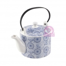 【大同磁器】CZE0004 花朵茶壺 800cc
