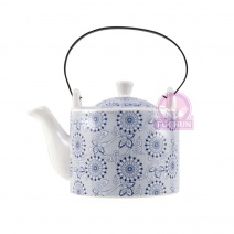 【大同磁器】CZE0004 花朵茶壺 800cc