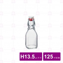 【Bormioli Rocco】方形醃漬瓶 125ml / H13.5cm
