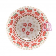 【日本進口】紅蘋果陶瓷 4.8吋飯碗 Φ12*H6cm