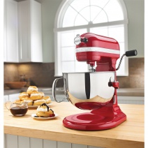 【KitchenAid】5Qt 升降式攪拌機 (紅色) 4.7L