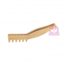 TGA8 帶斜角夾子 米色 21cm