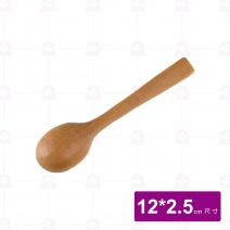 K3167 原木小餐匙12x2.5cm
