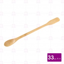 【菊川本味】K66-33兩用竹攪拌匙33x2.5cm