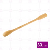【菊川本味】K66-33兩用竹攪拌匙33x2.5cm
