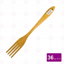 【菊川本味】K61-4 加長木沙拉叉36cm