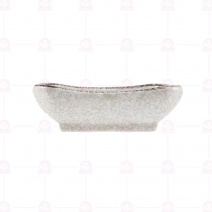 3.5吋紅梅長方切角碟( PL08-3.5 ) 9x6.5x3.2cm