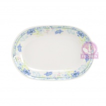 【大同磁器】8吋長皿 20.5x14x2.8cm (20入/束)