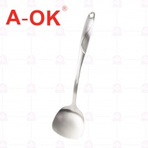 【A-OK】 304不銹鋼 美人魚煎匙 9.8x37cm
