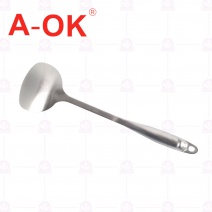 【A-OK】 304不銹鋼 美人魚煎匙 9.8x37cm