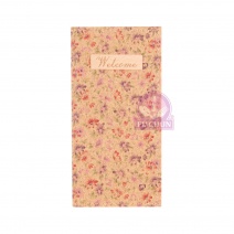 紫雛菊 鄉村風帳本夾 22.5x11cm