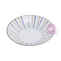 棕射線 7.5吋 如意盤 Φ18.8x4.7cm