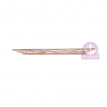 不銹鋼 長方麵包籃 - 金 36x19.5cm