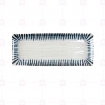 【日本進口】千段十草 9吋長角皿 27x11.1xH2.8cm