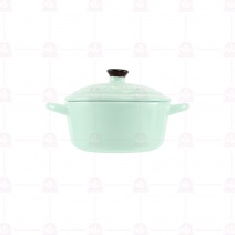 雙耳湯盅 3.5吋(附蓋) 綠色 250cc