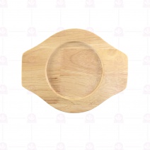 【菊川本味】鑄鐵爐座-木墊 19.7x15.6xH1.8cm