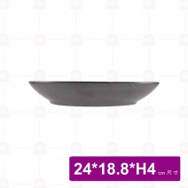 DC60112橢圓盤 9.75吋 24x18.8xH4cm