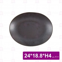 DC60112橢圓盤 9.75吋 24x18.8xH4cm
