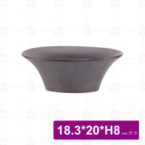 DC60102 斜邊大葉碗 8吋 18.3x20xH8