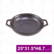 DC60358外紋雙耳湯鍋 12.5吋 25x31.5xH6.7cm