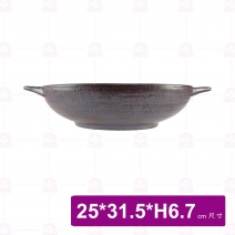 DC60358外紋雙耳湯鍋 12.5吋 25x31.5xH6.7cm