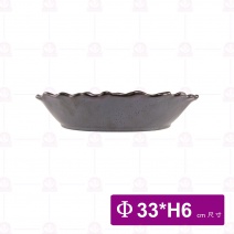 DC60244 荷口圓深盤 11吋 Φ33xH6cm