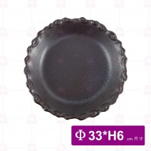 DC60244 荷口圓深盤 11吋 Φ33xH6cm