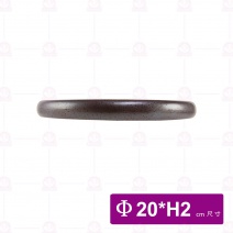 DC60410 厚邊茶盤 8吋 Φ20xH2cm
