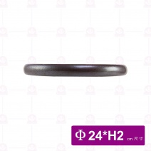 DC60411 厚邊茶盤 10吋 Φ24xH2cm
