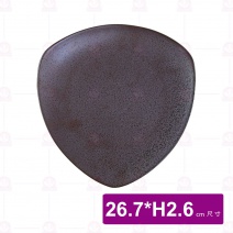 DC60380 三角淺盤 10吋 26.7xH2.6cm