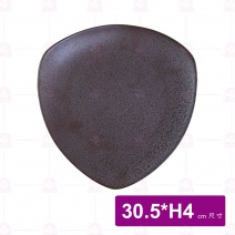 DC60381 三角淺盤 12吋 30.5xH4cm