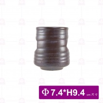 DC60298 羅紋茶杯 Φ7.4xH9.4cm