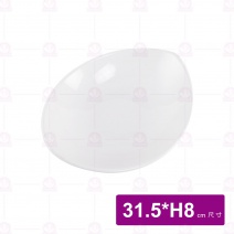 【LihTay】橄欖缽-白 31.5xH8cm(12入/盒)