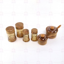 B006竹子紋調味瓶 小 Φ4.5xH9cm/230-5106
